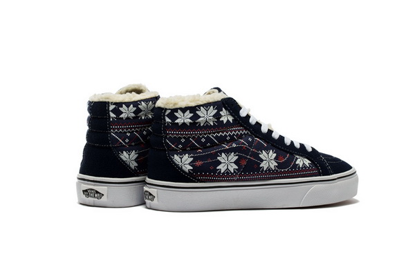 Vans High-Top Shoes Men Lined with fur--004